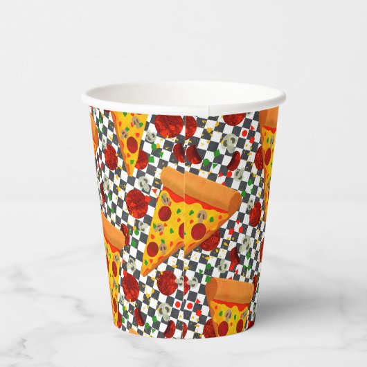 Gobelets En Papier Pepperoni chaud (Droite)