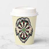 Gobelets En Papier Percée vers le Bullseye - Ultimate Dartboard (Recto)