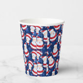 Gobelets En Papier Père Noël de Noël avec Sucre de canne et flocons d (Droite)