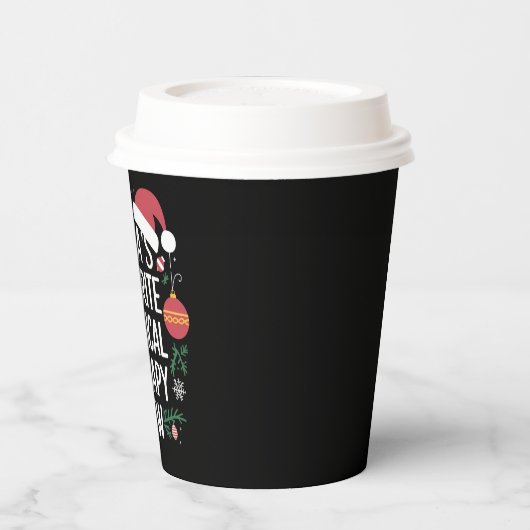 Gobelets En Papier Père Noël Favorite Phytothérapie Crew Noël (Gauche)