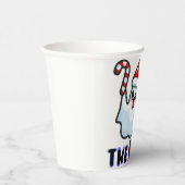 Gobelets En Papier Père Noël Ghost Paper Cup (Droite)