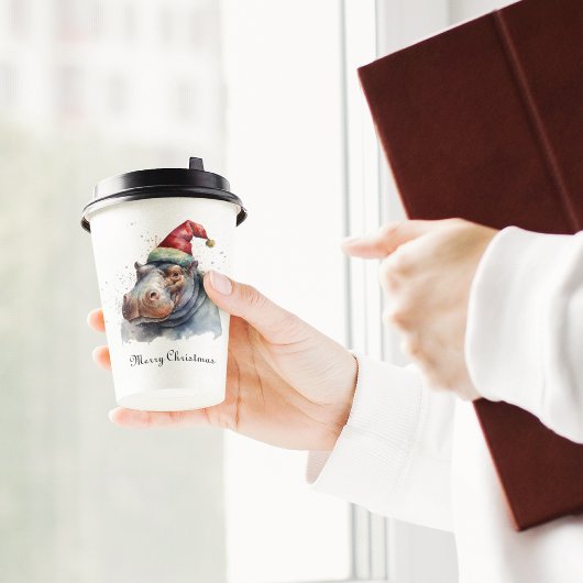 Gobelets En Papier Père Noël Little Hippo, coutume