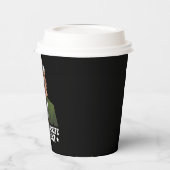 Gobelets En Papier Père Noël Président favori Funny Trump Noël (Gauche)