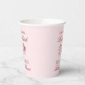 Gobelets En Papier Perfect Match Matchbox Bridal Shower (Gauche)