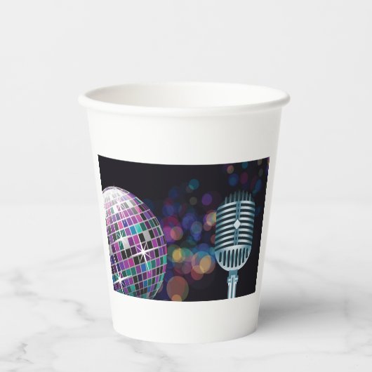 Gobelets En Papier Performance Disco (Recto)