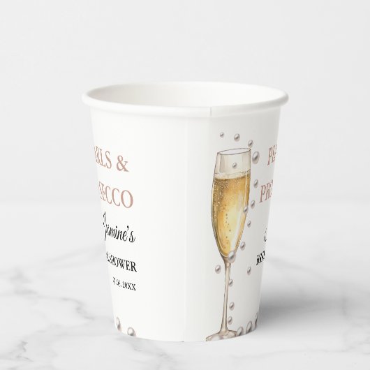 Gobelets En Papier Perles Et Parquet La Douche Mariale (Droite)