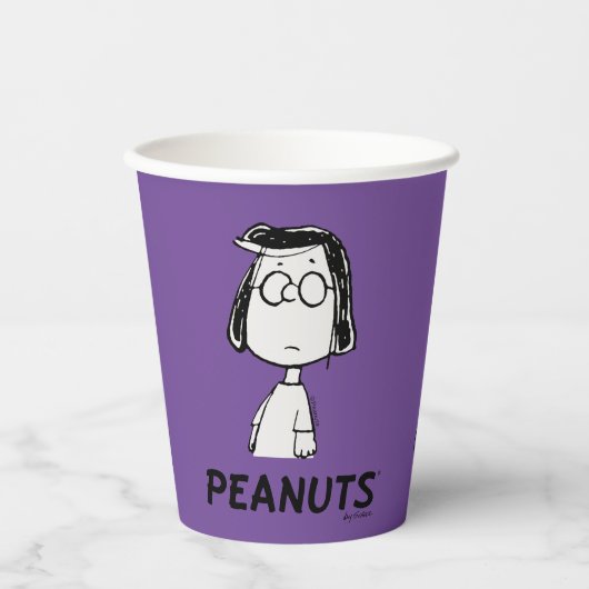 Gobelets En Papier Persistance des cacahuètes | Marcie (Recto)