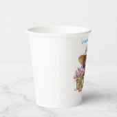Gobelets En Papier Personalized Dachshund Garden Paper Cup | Cute Dog (Droite)