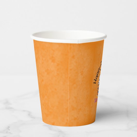 Gobelets En Papier Personalized Halloween Party Paper Cups (Droite)