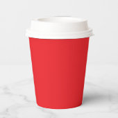 Gobelets En Papier Personalized Red Graduation Party Paper Cups Class (Verso)