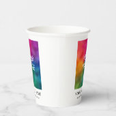 Gobelets En Papier Personnalisable Simple Propre Stylish Papercup mig (Droite)