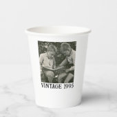 Gobelets En Papier Personnalisé 10e 20e 30e 40e 50e 60 Anniversaire (Recto)