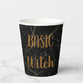 Gobelets En Papier Personnalisé BASIC WITCH Chat Drôle Cool Aesthétiq (Recto)