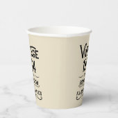 Gobelets En Papier Personnalisé Trente vintage 30e anniversaire (Droite)