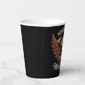 Gobelets En Papier Personnaliser Motocyclettes Motocyclettes Garage (Droite)