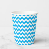 Gobelets en papier personnalisés Chevron (Verso)