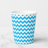 Gobelets en papier personnalisés Chevron (Recto)