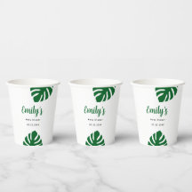 Gobelets en papier personnalisés pour Baby Shower
