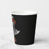 Gobelets En Papier Personnalized Biker Flying (Gauche)