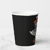 Gobelets En Papier Personnalized Biker Flying (Droite)