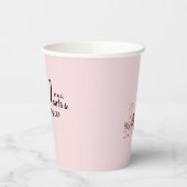 Gobelets En Papier Pétales Perles Prosecco Vaisselle Partyware (Gauche)