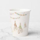 Gobelets En Papier Peter le lapin lapin Baby shower neutre entre les  (Gauche)