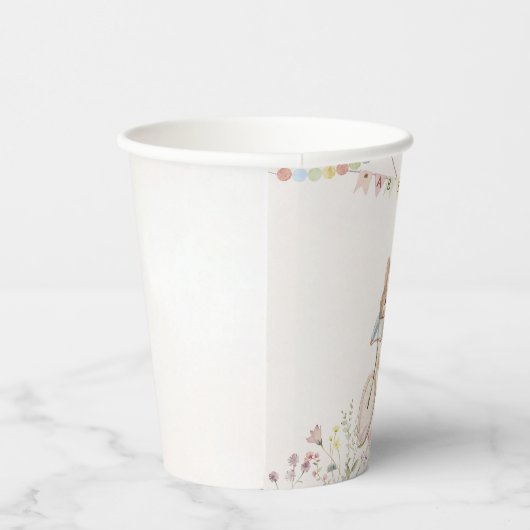 Gobelets En Papier Peter le lapin lapin Baby shower neutre entre les  (Droite)