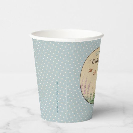 Gobelets En Papier Peter Rabbit | Baby shower garçon (Droite)