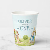 Gobelets En Papier Peter Rabbit Garçon de bébé premier anniversaire (Gauche)