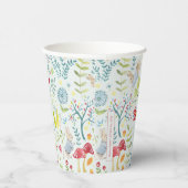 Gobelets En Papier Peter Rabbit | Motif d'aquarelle enchantée (Droite)