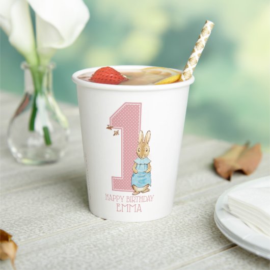 Gobelets En Papier Peter Rabbit | Papier d'anniversaire pour la premi (Insitu)