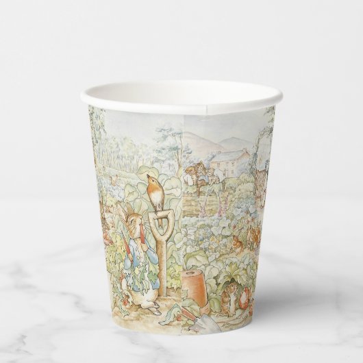 Gobelets En Papier Peter the Rabbit Garden Histoire Anniversaire (Droite)