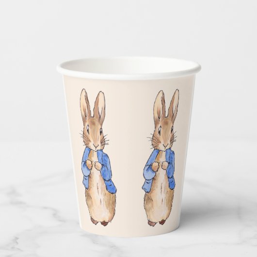 Gobelets En Papier Peter the Rabbit tasse de papier (Verso)