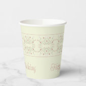 Gobelets En Papier Petit Accentuation Florale (Gauche)