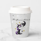 Gobelets En Papier Petit Baby shower Unicorn (Recto)