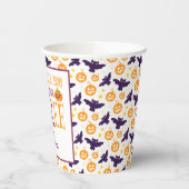 Gobelets En Papier Petit Boo à trois Halloween 3e anniversaire (Gauche)