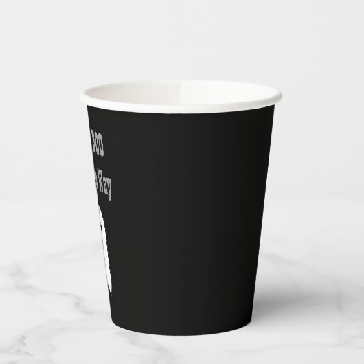 Gobelets En Papier Petit BOO Sur Le Chemin Halloween Ghost (Gauche)