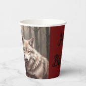 Gobelets En Papier Petit Chaperon Rouge (Gauche)