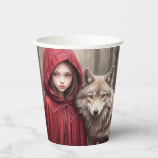 Gobelets En Papier Petit Chaperon Rouge