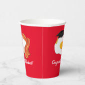 Gobelets En Papier Petit-déjeuner Brunch Graduation Party (Droite)