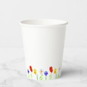 Gobelets En Papier Petit Fleur sauvage 1er anniversaire (Verso)