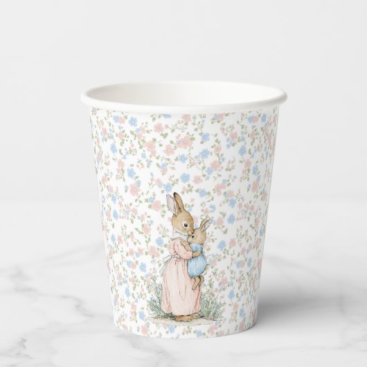 Gobelets En Papier Petit Peter Rabbit et maman (Verso)