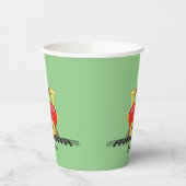 Gobelets En Papier Petit Red Engine Design Paper Cup (Gauche)