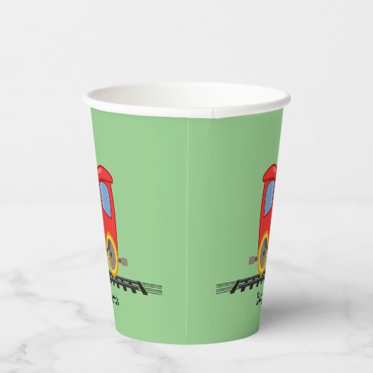 Gobelets En Papier Petit Red Engine Design Paper Cup (Droite)