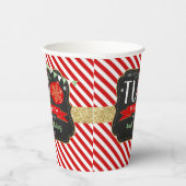 Gobelets En Papier Petit Snowflake Turning 2 ! Noël 2 Anniversaire (Droite)