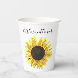 Gobelets En Papier Petit tournesol