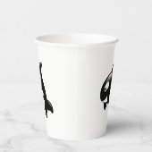 Gobelets En Papier Petite baleine d'Orca (Droite)