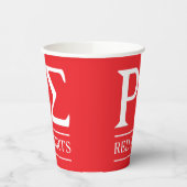 Gobelets En Papier Petite coupe rouge (Gauche)