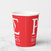 Gobelets En Papier Petite coupe rouge (Droite)