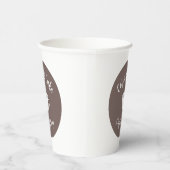 Gobelets En Papier Petite Maison de Café (Droite)